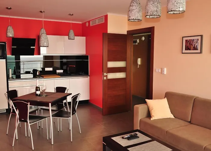 アパート Promenada28pl - Z Widokiem Na Morze ミエンジズドロイェ